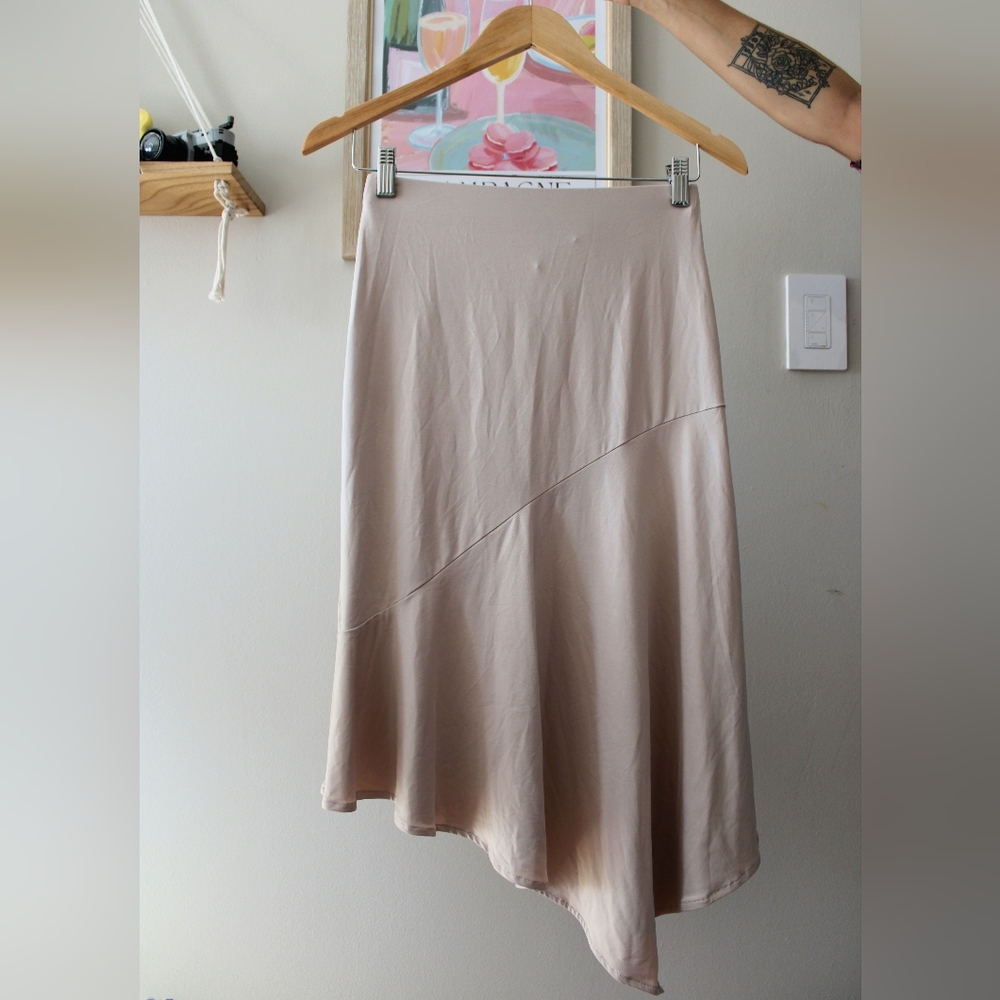 H&M Asymmetrical Midi Skirt